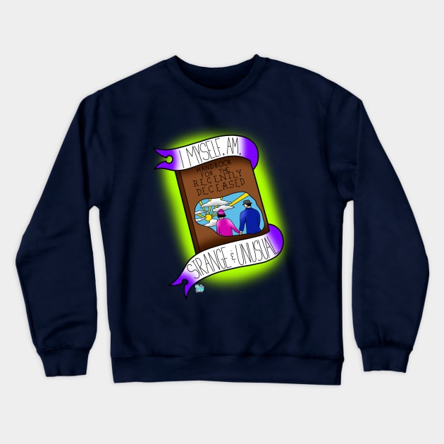 Strange & Unusual Crewneck Sweatshirt by ColorMix Studios